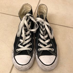 Black High-Top Chuck Taylors